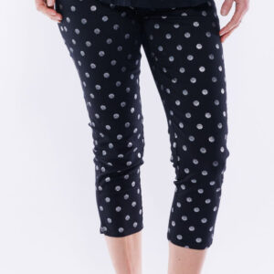 Cafe Latte Spot Capri Jeggings