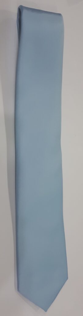formal satin tie light blue